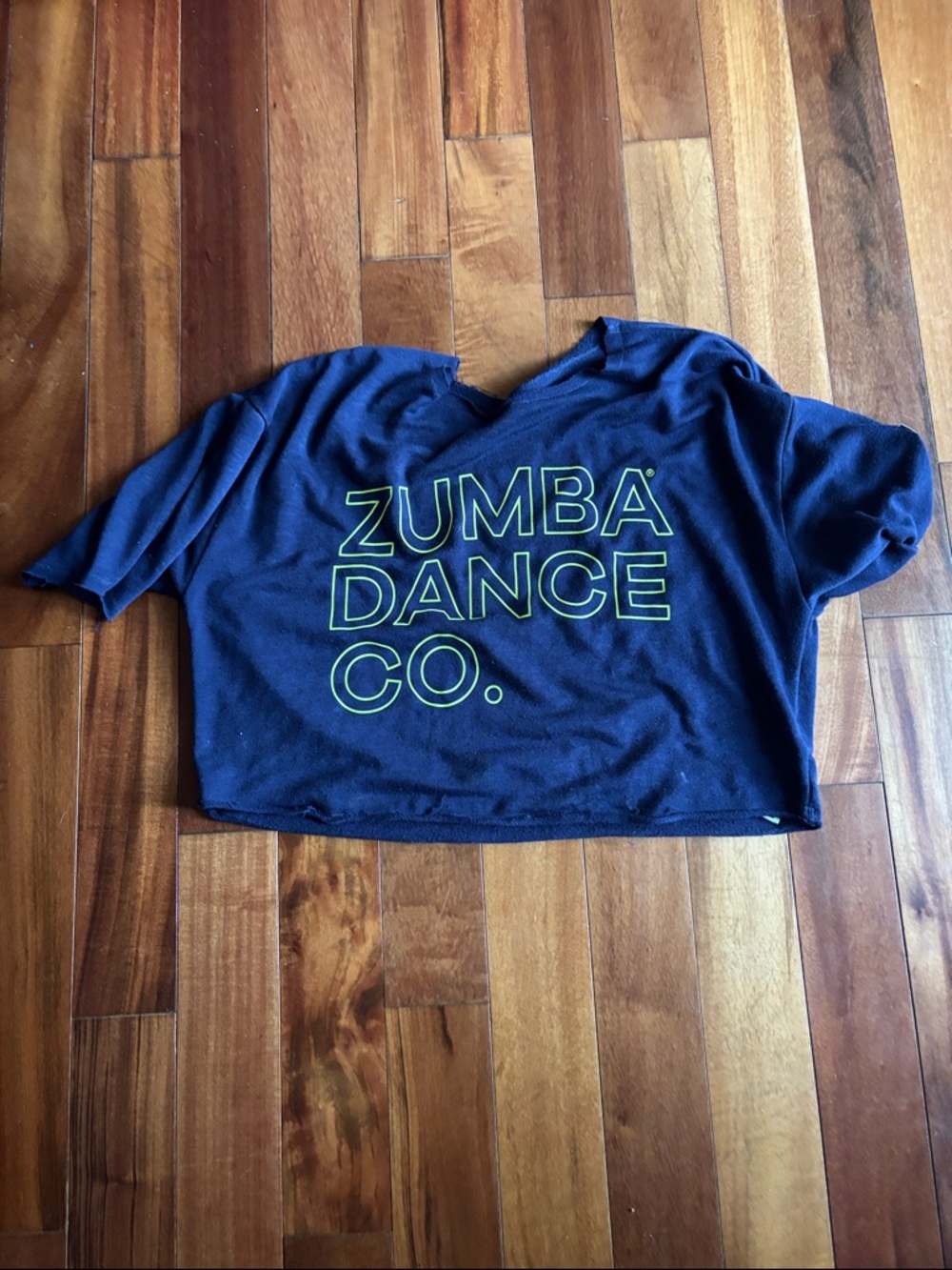 Zumba Fitness Navy WEAR Logo Top